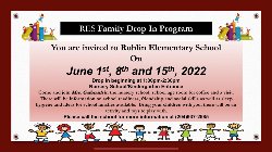 Family Drop In Program